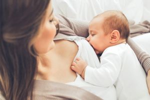 Breastfeeding is super healthy for baby and mom