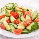 Cucumber, Tomato & Onion Salad