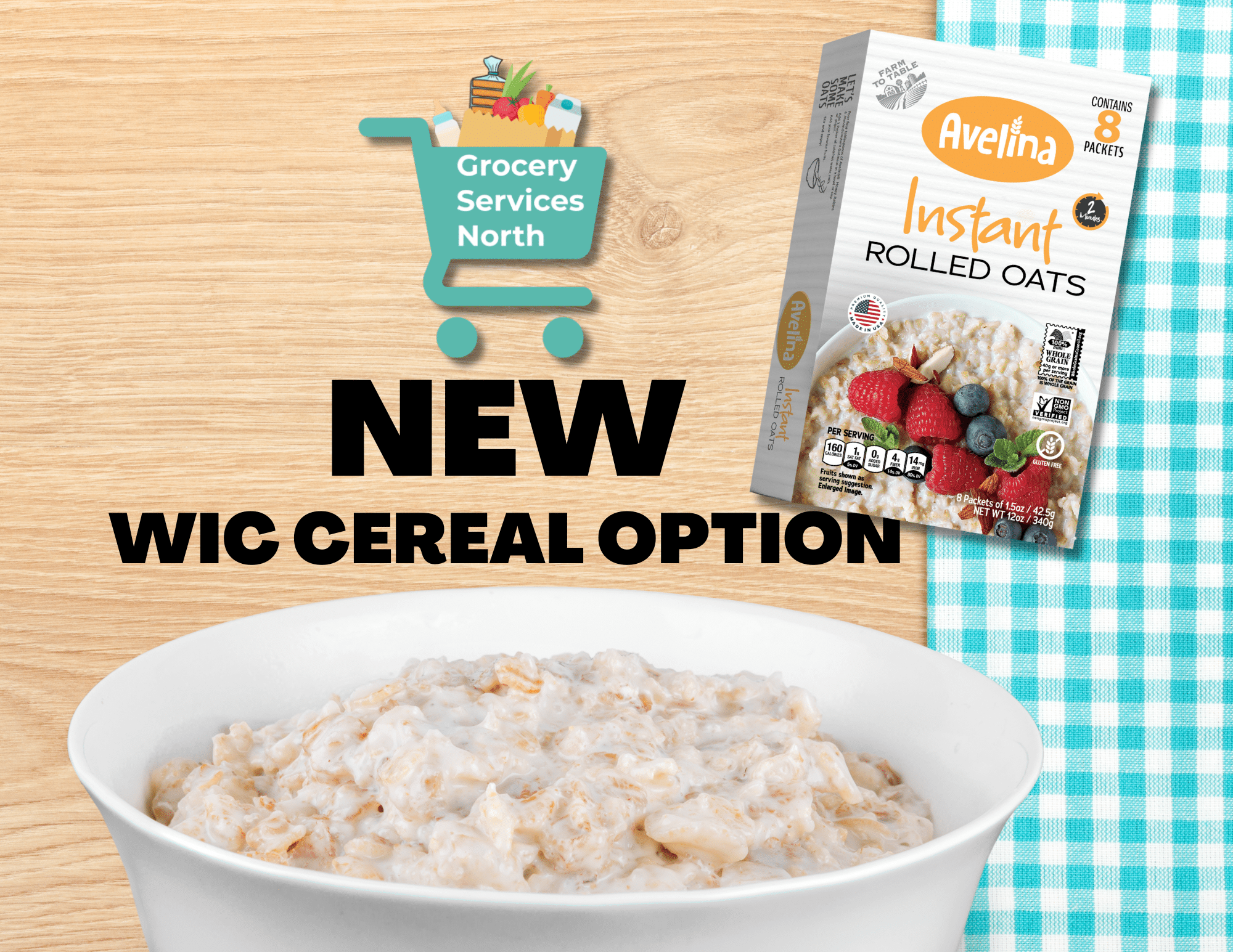 NEW WIC CEREAL OPTION Grocery Services North